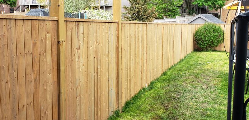 Finished Privacy Fence