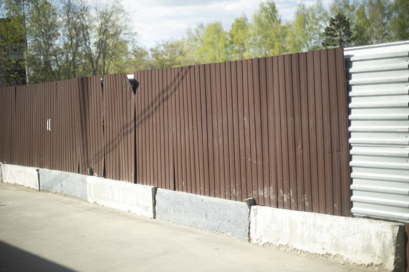 Commercial Metal Fence Service detail