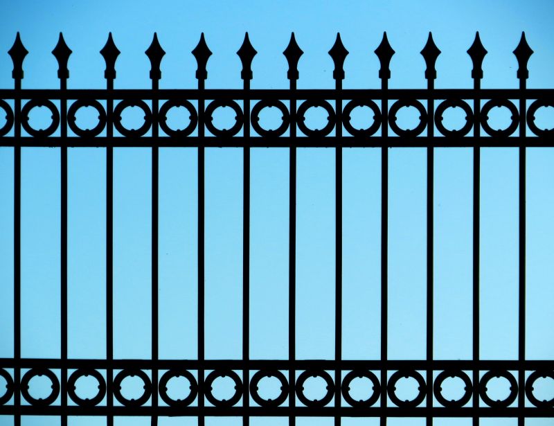 Iron Fence Construction detail